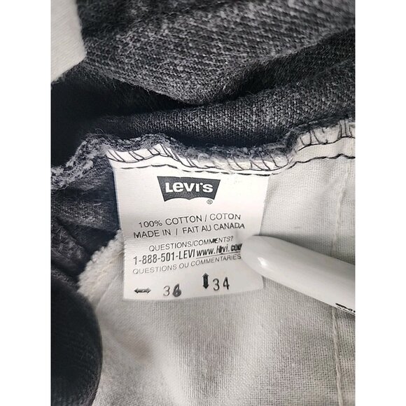 Vintage Levi's Mens Jeans Orange Tab  32"x33" 506 Black Made In Canada - Picture 5 of 14